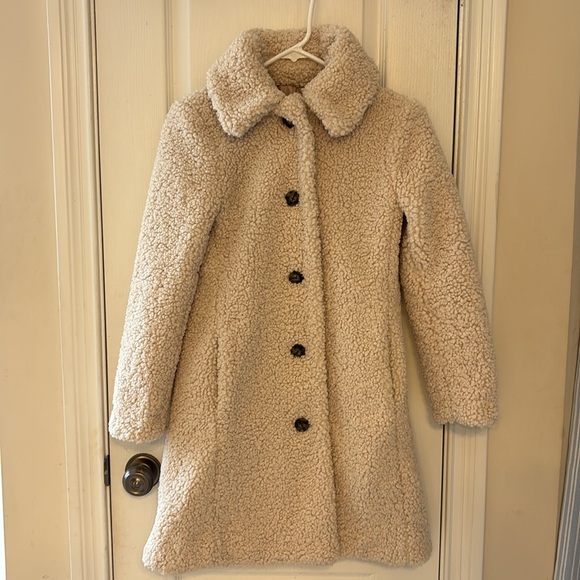J. Crew teddy coat. NWT. - Picture 2 of 9